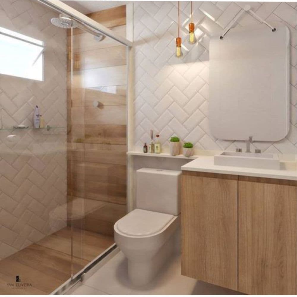 Adesivo Piso Box Banheiro Vinil Antiderrapante Madeira deck freijor impermeável barato moderno resistente