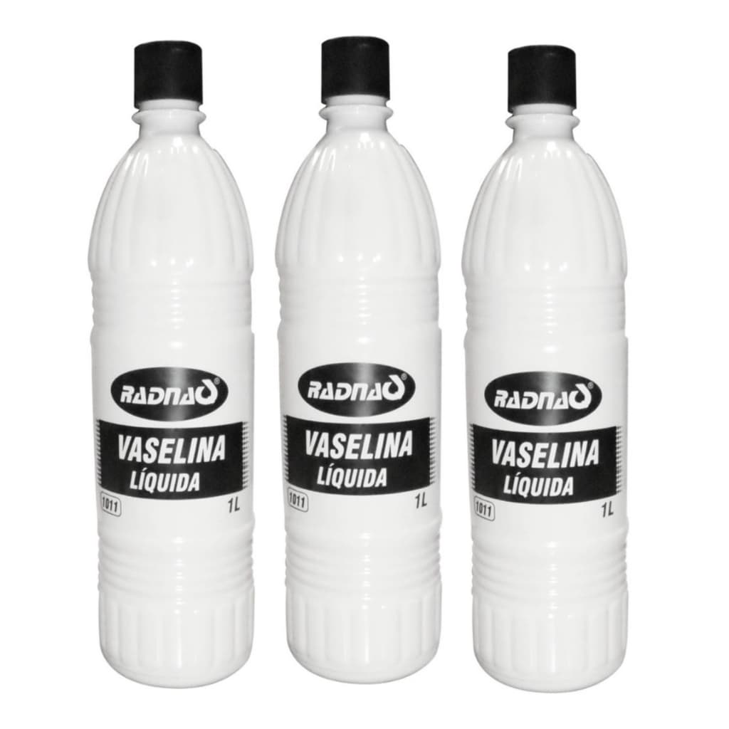 Kit c/3 Vaselinas Líquida Automotiva Carro Lubrificante Peças 1 Litro cada diminui o atrito e consequentemente o desgaste. O produto usado para essa finalidade é a vaselina líquida de uso industrial, própria pra lubrificação e proteção de peças e partes