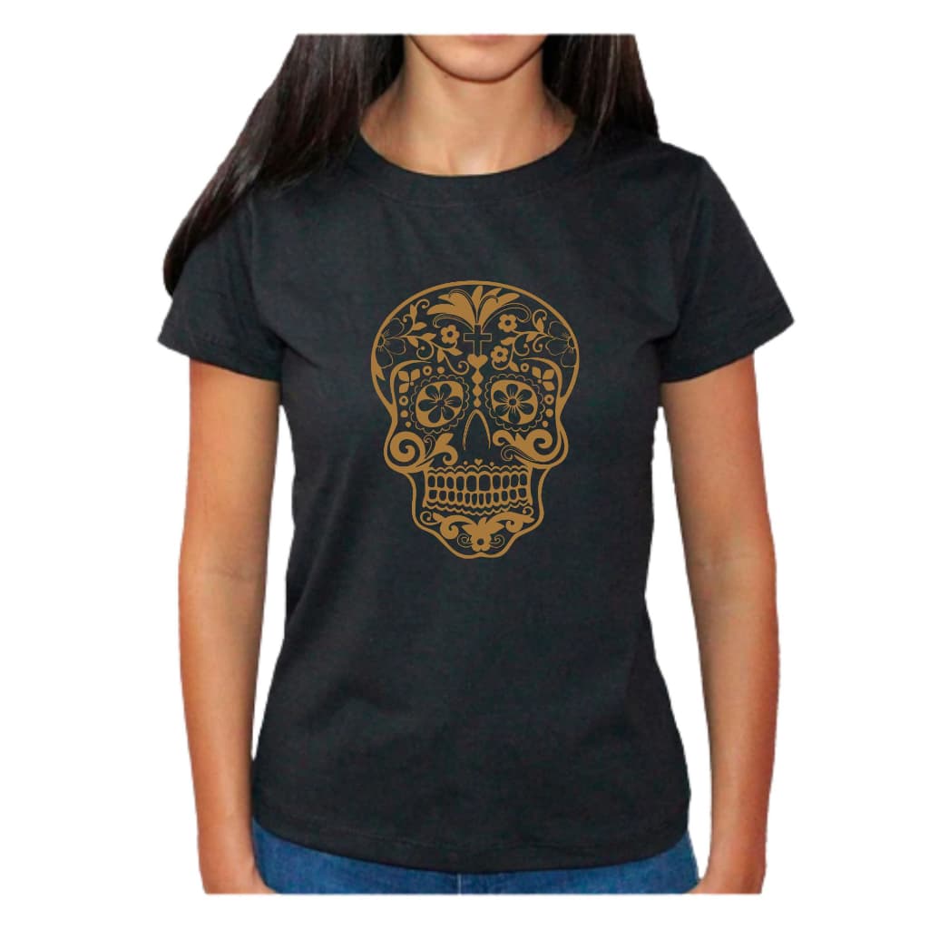 Camiseta Caveira Mexicana Unissex