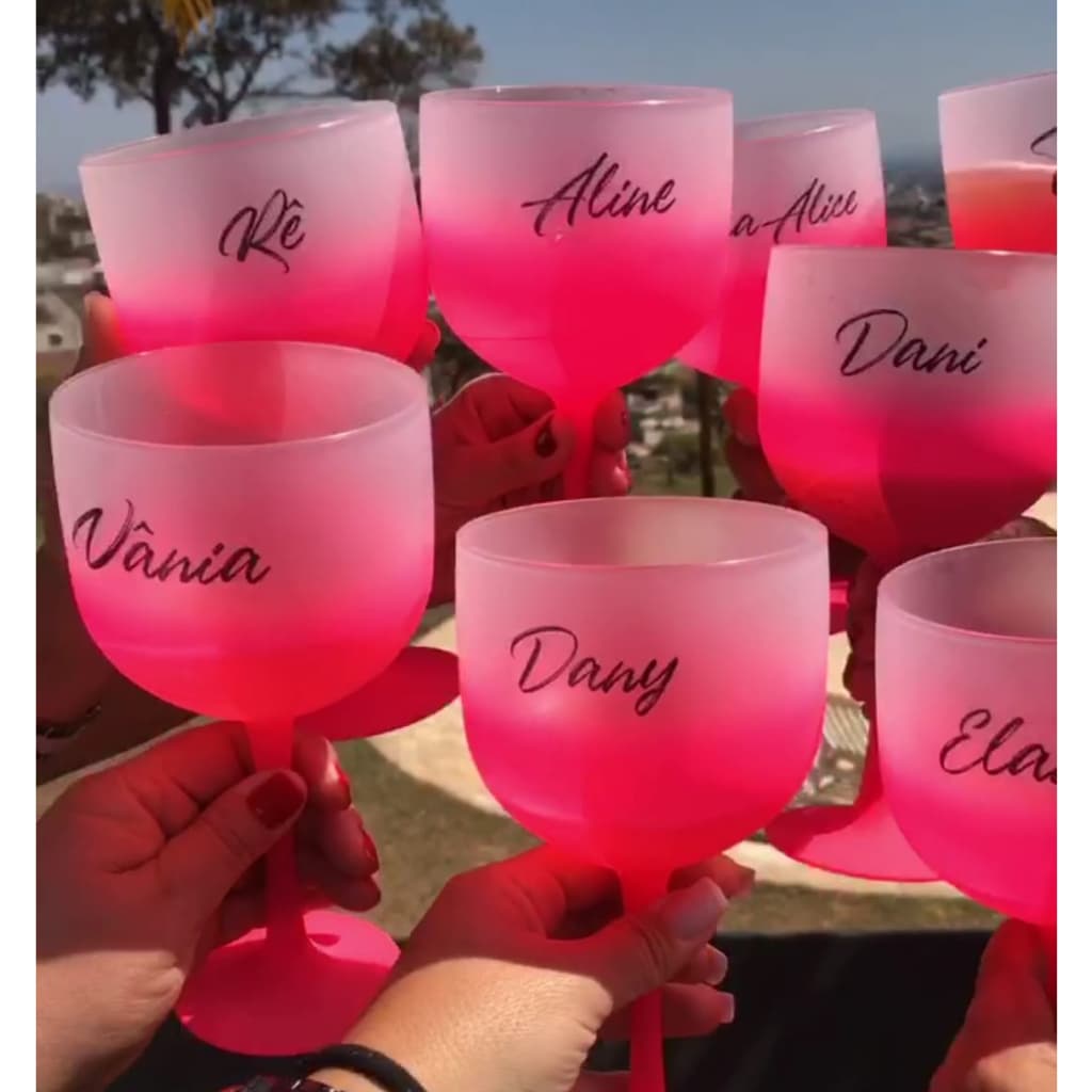 10 Taças de Gym Personalizadas 550ML