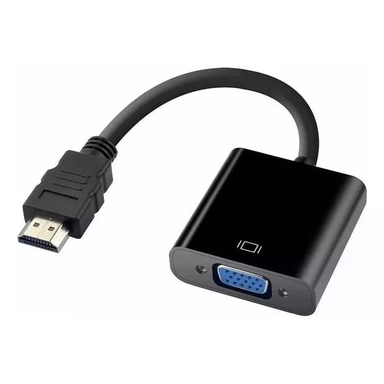 Cabo Adaptador Hdmi Para Vga Para Tv Pc Xbox360 Notebook