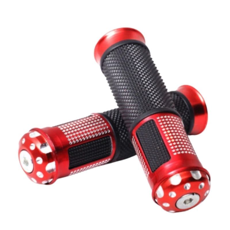 Manopla Esportiva Alumínio Punho Moto Anti Derrapante