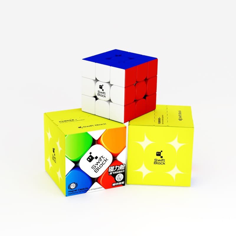 Cubo mágico Gan Swift Block Magnético profissional