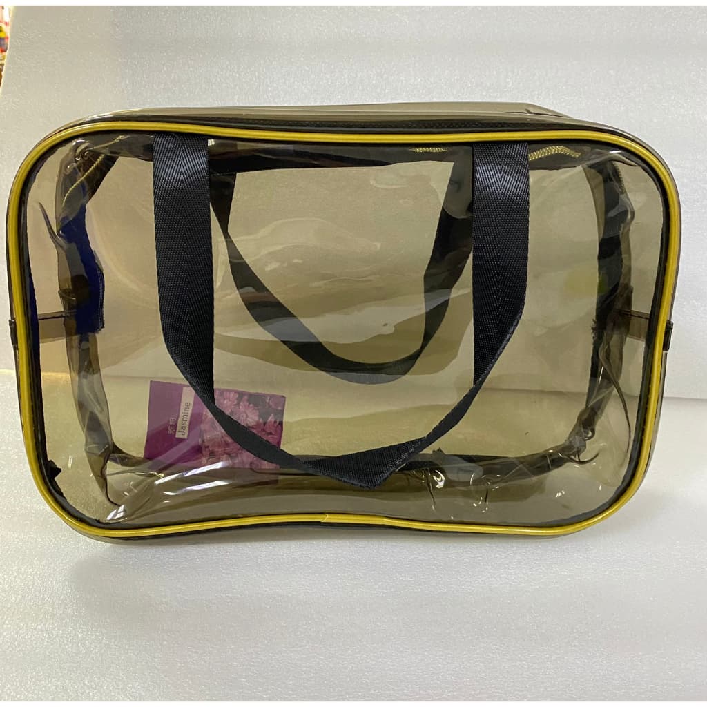 Nécessaire transparente de ziper qualidade 100%