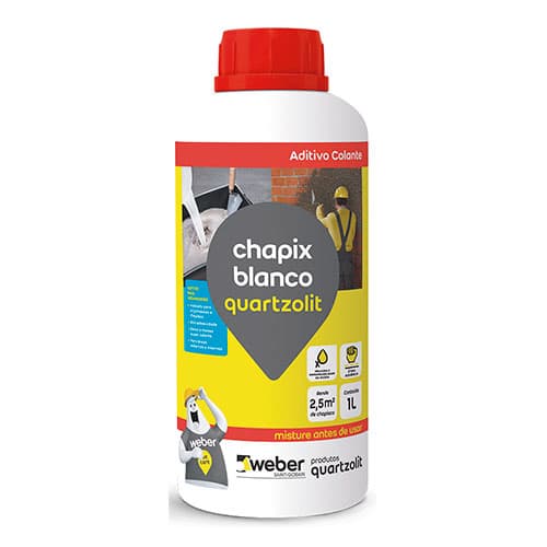 Chapix Quartzolit Cola Para Chapisco Frasco 1lt