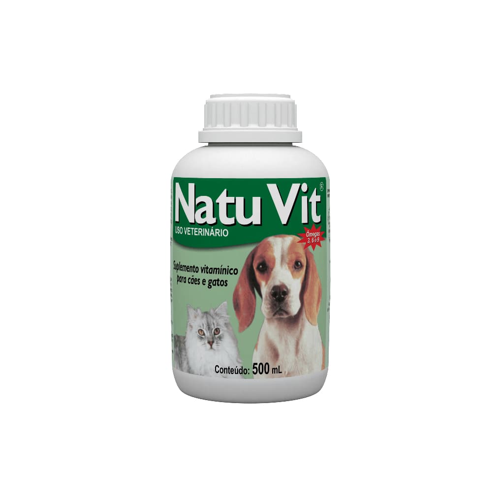 Natuvit Suplemento Vitamínico Para Animal 500 mL