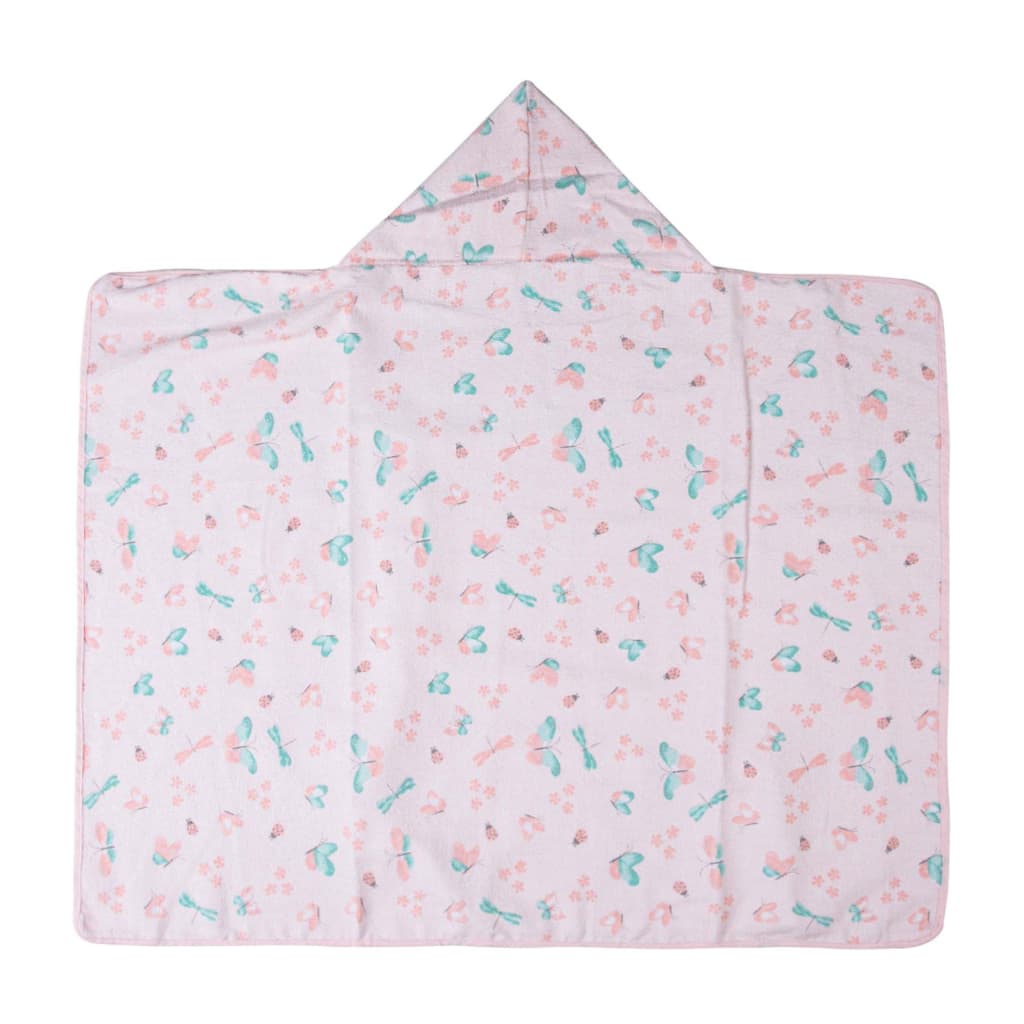Toalha Felpuda c/ Capuz e com Forro de Fralda 90cm x 70cm - Papi - Ref.:1845