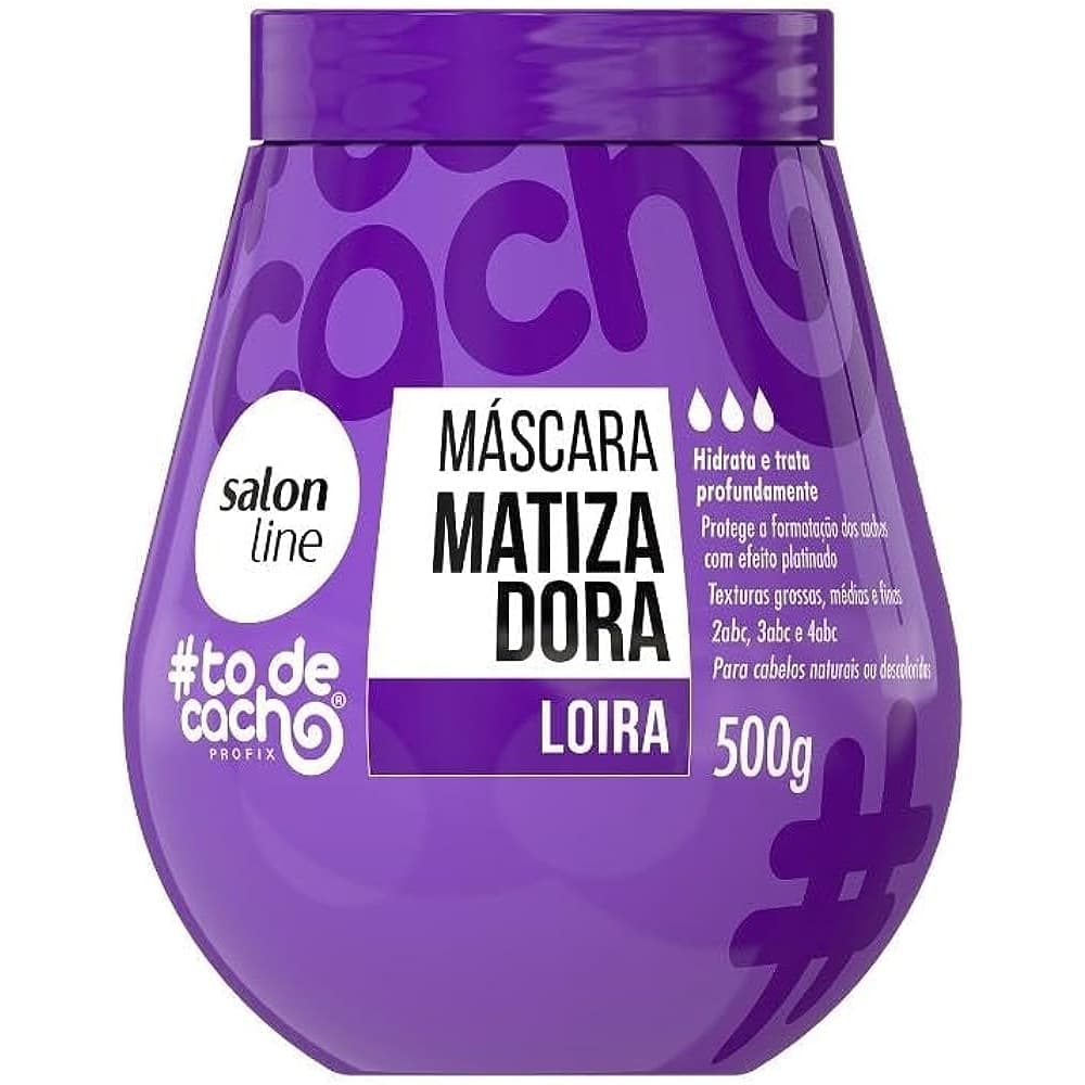 Salon Line Todecacho Máscara Maionese ROXA Matizadora 500g