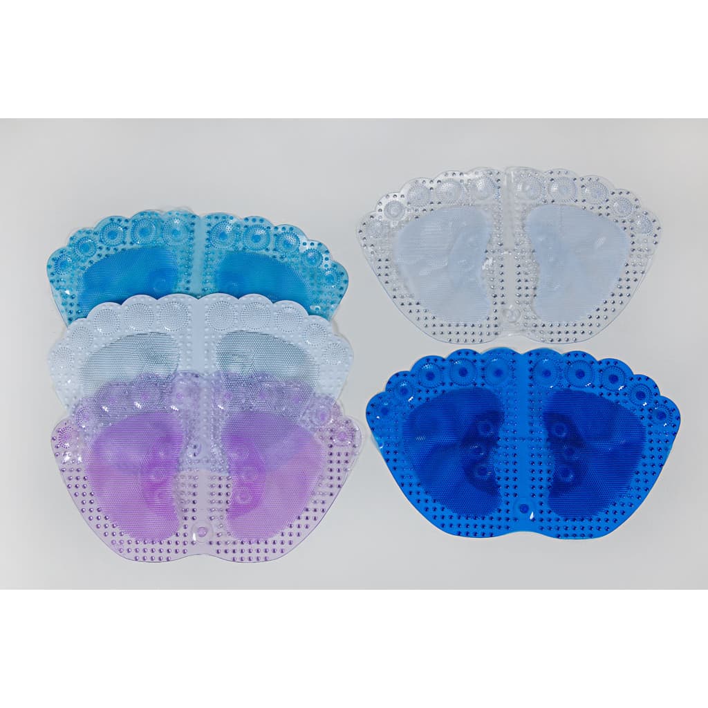 Tapete Box Pezinho Banheiro Antiderrapante PVC Massageador de Pés 1 Peça
