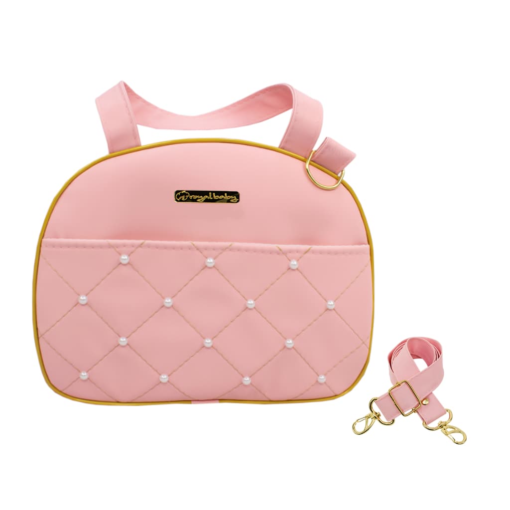 Bolsa Média Passeio Maternidade Bebê Menino Menina Alça Transversal