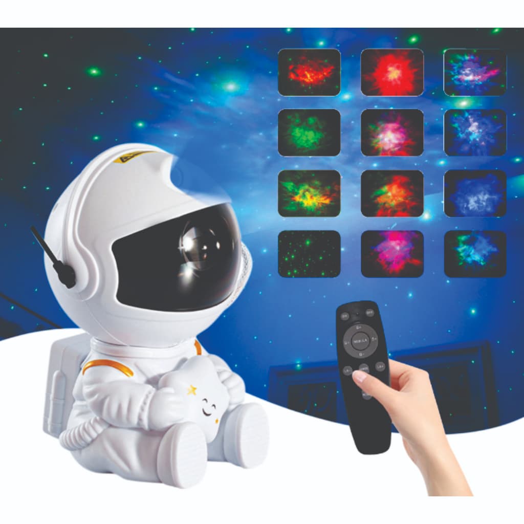 Astronauta Porjetor Lâmpada Decoração do quarto e casa