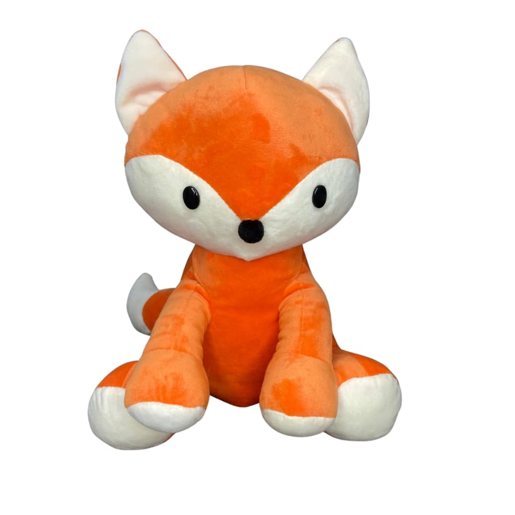 Raposa de Pelúcia 30 cm Presente Infantil Brinquedo de Criança