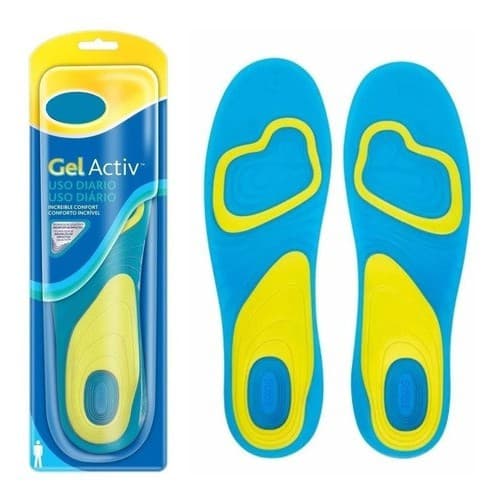 Palmilha Ortopedica Gel Silicone Anti Impacto Pés Sem Dor