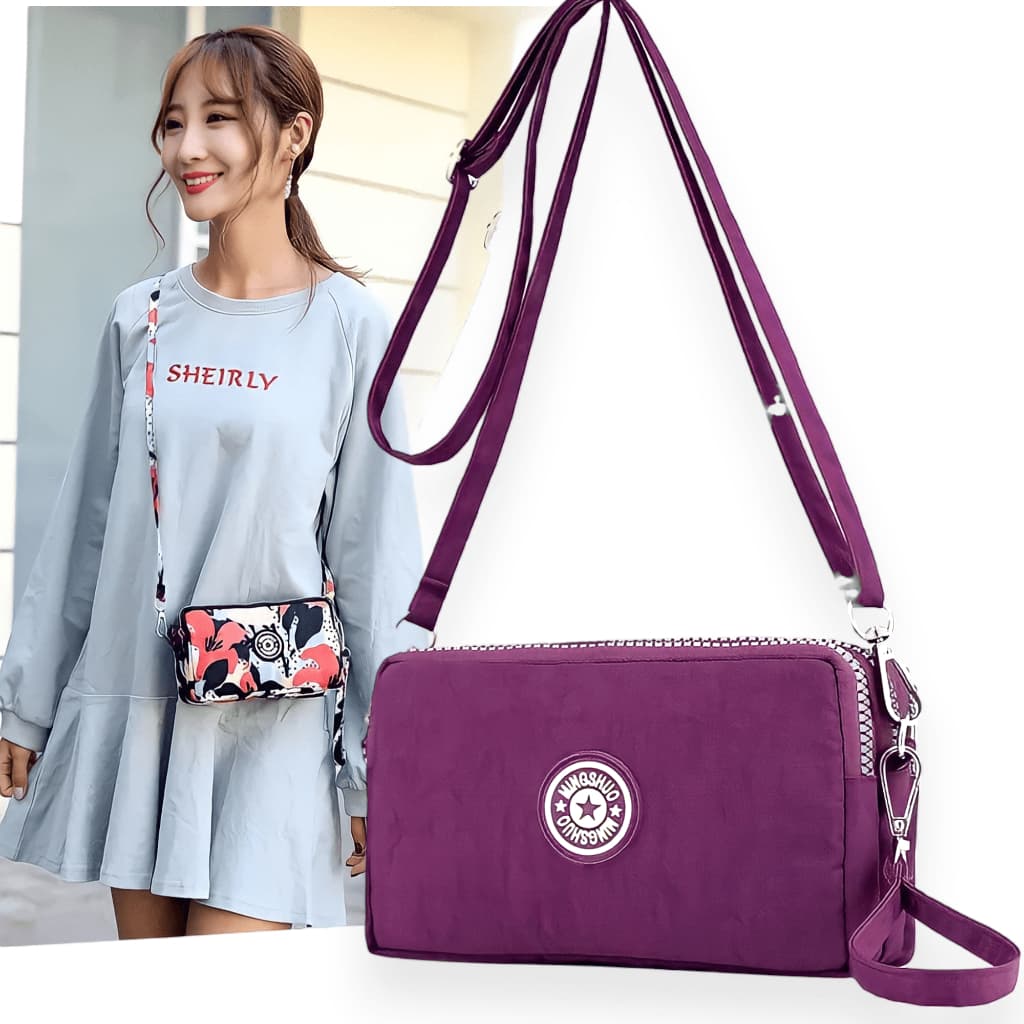 bolsa Carteira Feminina com Alça Transversal Bolsinha de lado mini bag porta celular De Mão Promoção