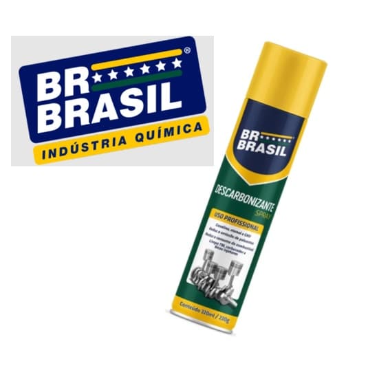 Descarbonizante em Spray Limpa Bico Injeção Carburador BR Brasil - 320 ml