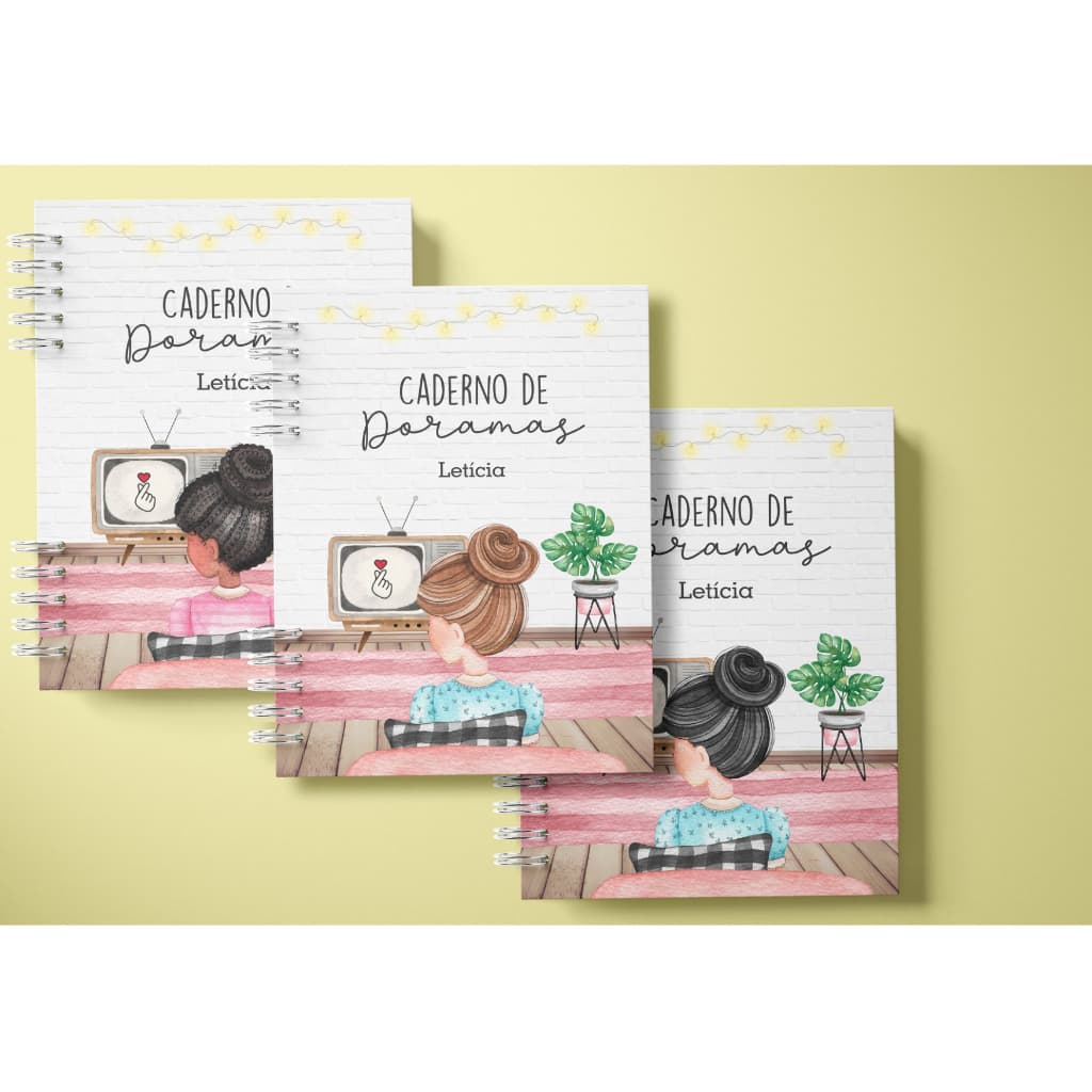 Caderno de doramas