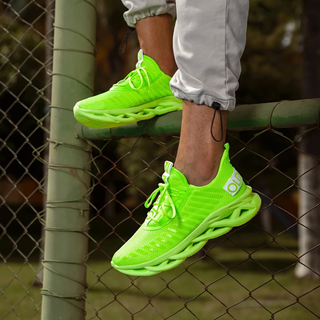Tenis masculino feminino unissex  Oldsen Jaguar de corrida academia caminhada treino fitness