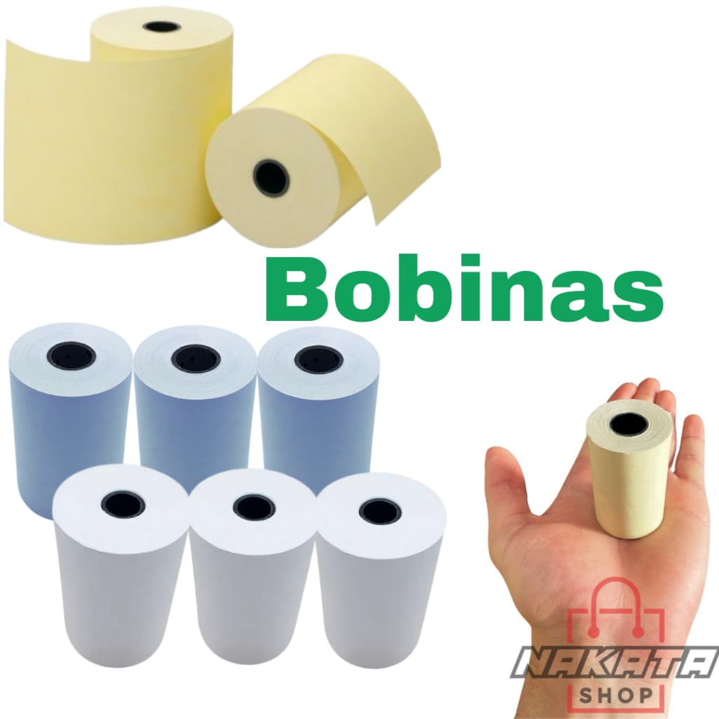 Bobina Térmica 58mm  mini impressora