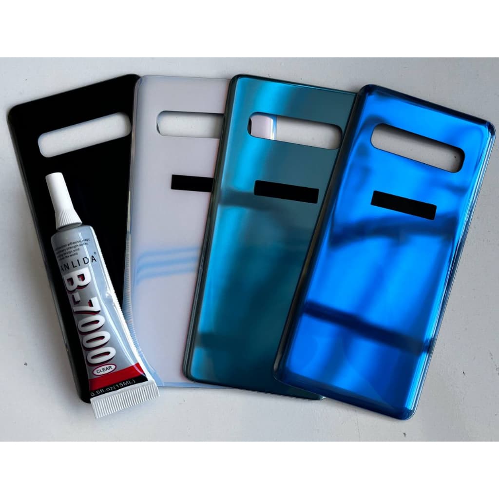 Tampa Traseira Vidro +Cola B7000 15ml S10 S10 PLUS  S10e S10 E G970