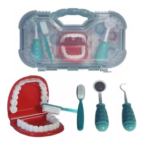 Maleta brinquedo Dentista Infantil Educativo Pakitoys