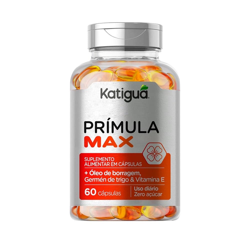 Oleo de Primula 1000mg Com 60 Capsulas
