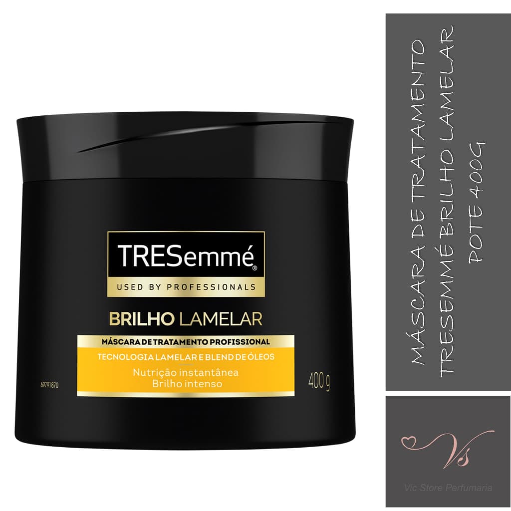 Máscara de Tratamento Tresemmé Brilho Lamelar Pote 400g