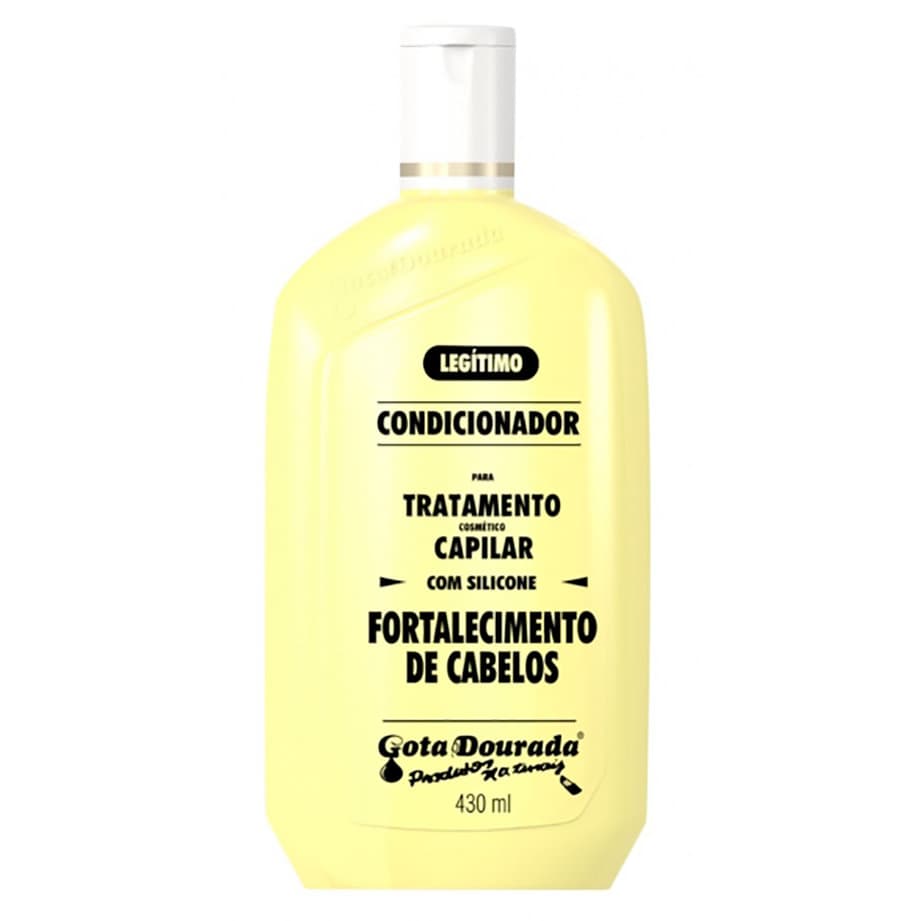Condicionador Gota Dourada Fortalecimento 430Ml Tratamento Capilar
