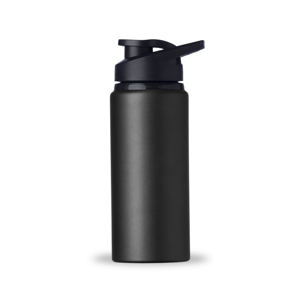 Squeeze Garrafa Alumínio 600ml Água Treino Academia Ginástica C/ Alça P/ Transporte