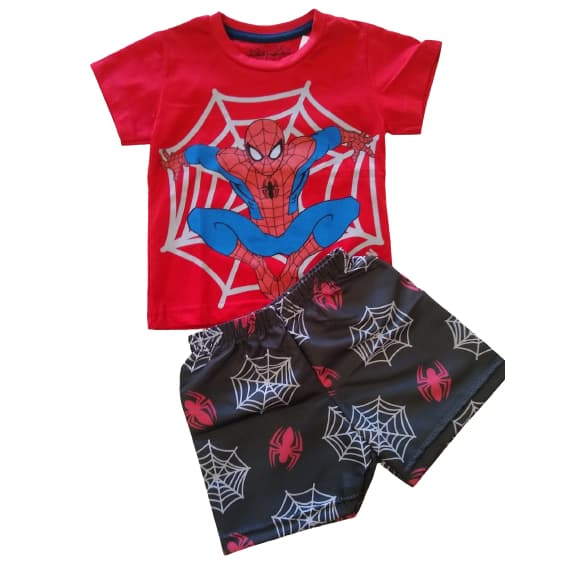 2 Peças de Roupa De Bebê masculino/Verão  1 Camiseta + Short 1 conjunto menino Verão Promoção