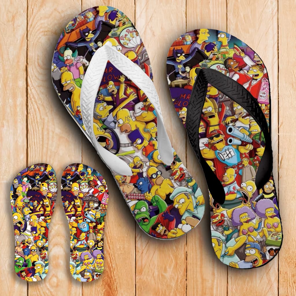 CHINELOS ARTES OS SIMPSONS, TAMANHOS DO 17/18 AO 45/46, parte 1