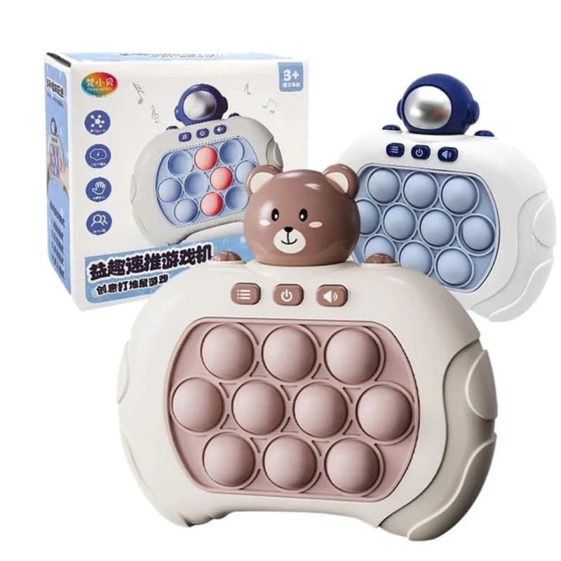 Brinquedo Fast Push Game infantil pop it com som