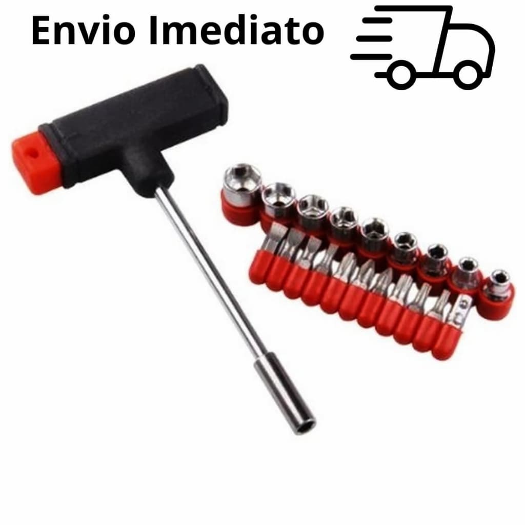 Kit Jogo Chave T 11 Pontas Fenda Philips Torx Acessorios