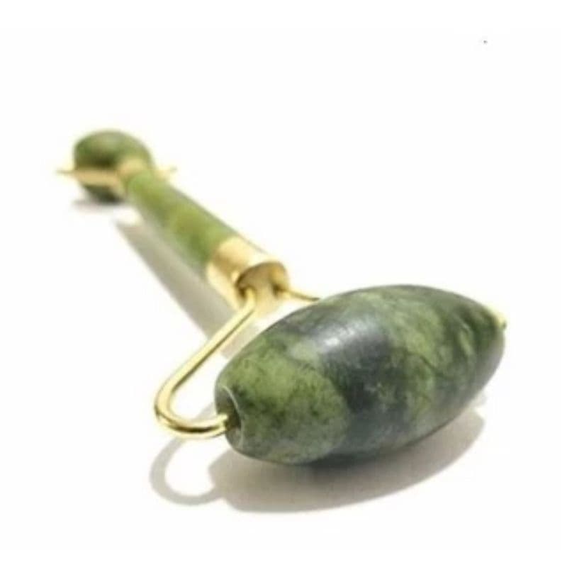 Pedra De Jade Para Massagem Fácil Com 2 Lados