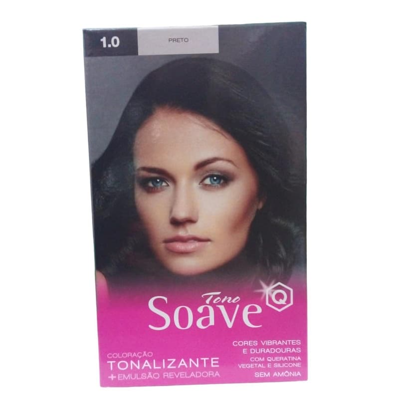 Tonalizante Soave kit 1,0 preto 40g