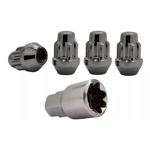 Porcas Cromadas Anti-furto Gm Onix , Tracker