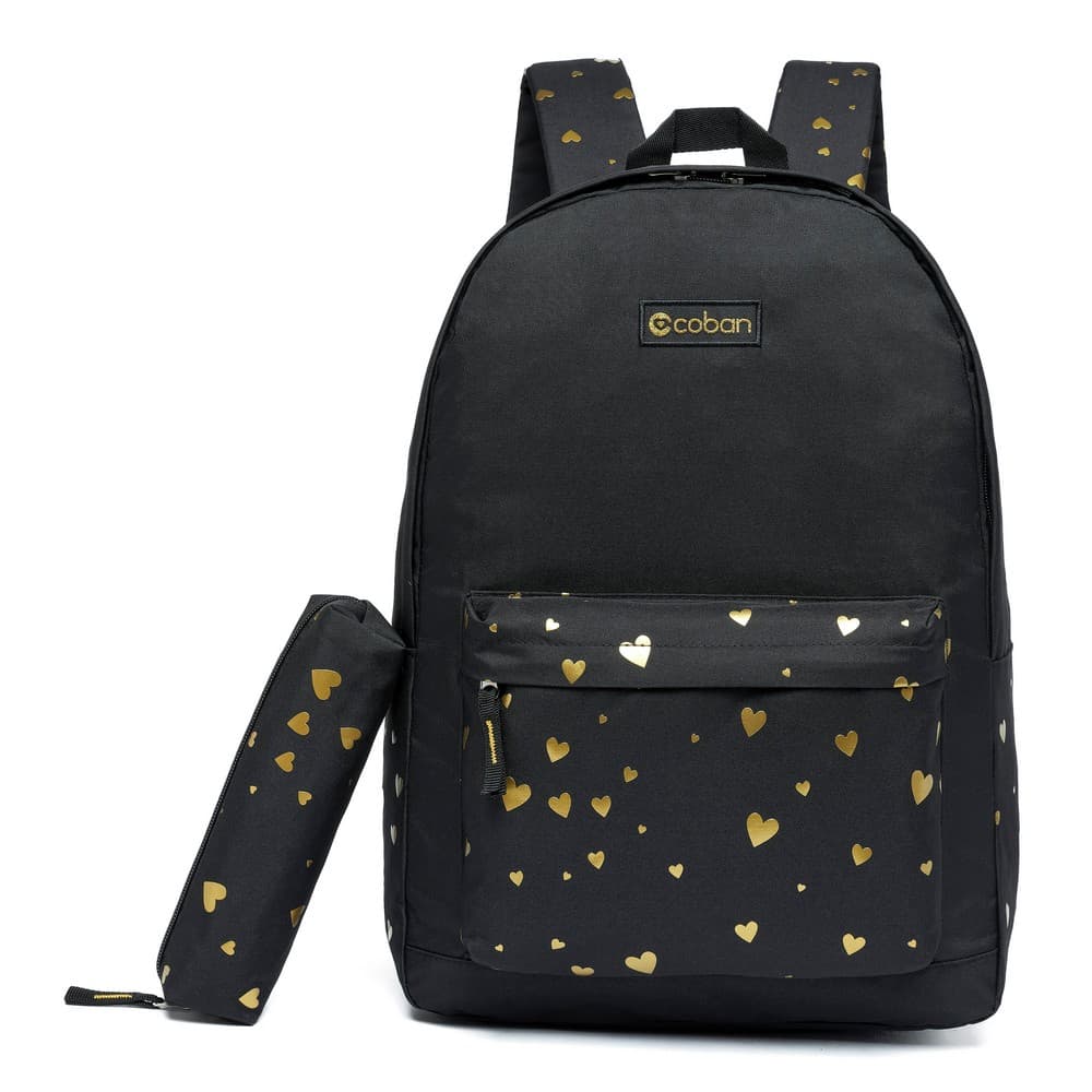 Kit Mochila Coban Estojo Feminina Escolar Faculdade 15 L