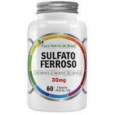 Sulfato Ferroso 60 Cápsulas 500mg