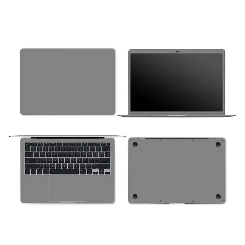 Adesivo premium space gray para MacBooks