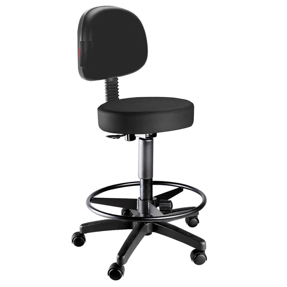 Cadeira Secretária Alta Mocho Nice Estética E Tatuador Design de Sobrancelhas - Direto de Fábrica