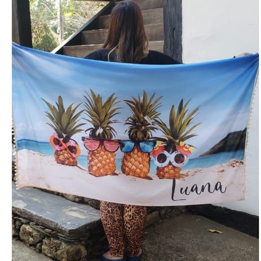 Canga Saída de Praia Pareô  - Abacaxi