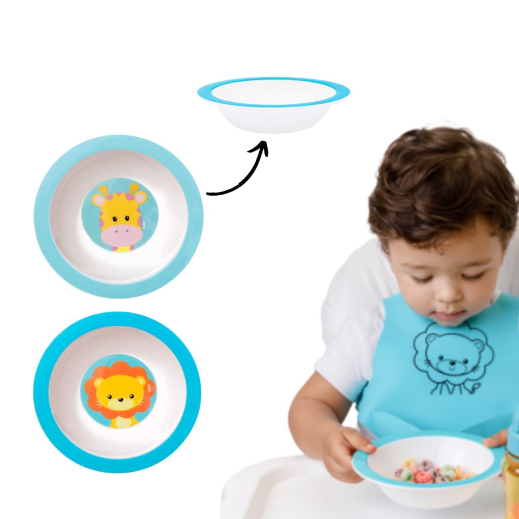 Prato Bowl Tigelinha Infantil Buba Pratinho Papinha Bebê Frutinha Criança