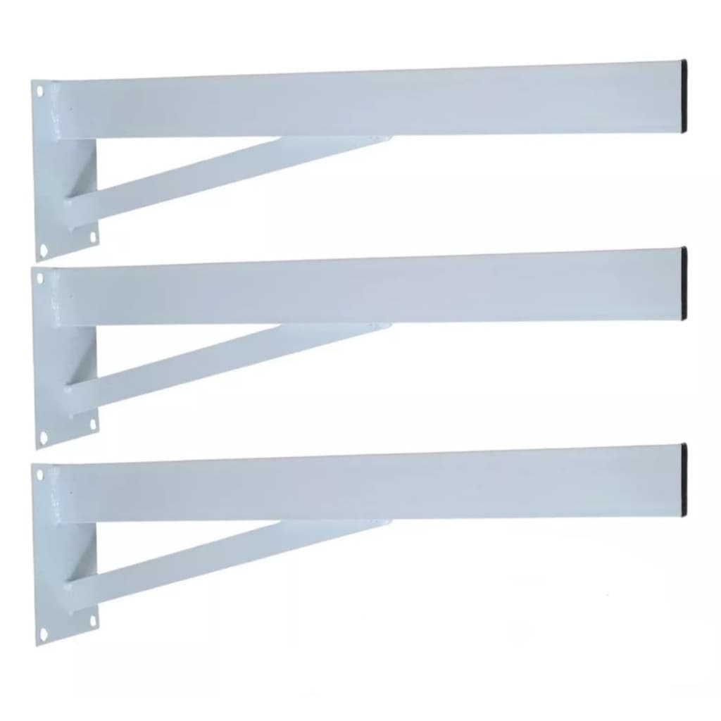 Suporte P/ Pia Parafusar Super Reforçado 50cm 3un. (NÃO ACOMPANHA KIT DE FIXAÇÃO)