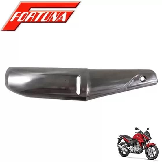 Protetor De Escapamento Fortuna Moto Cb300 Honda