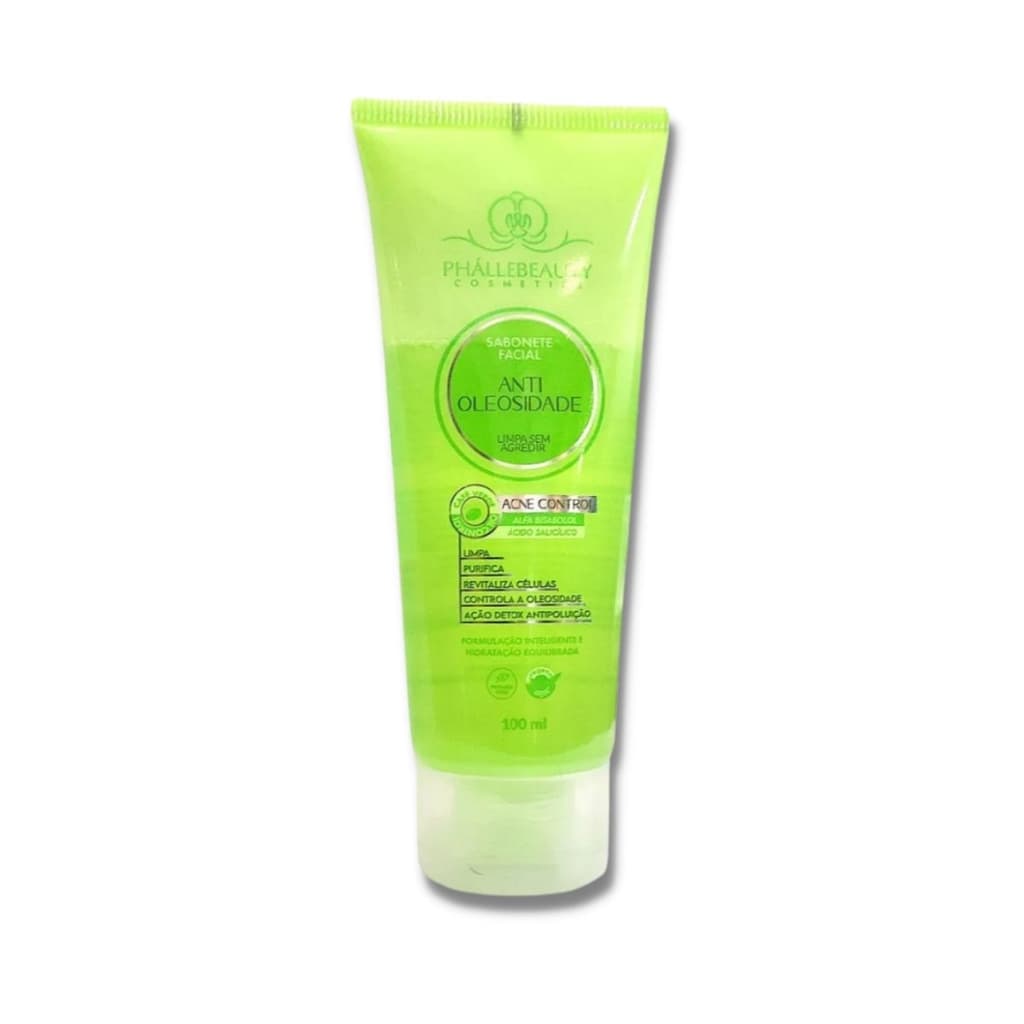 Sabonete Facial Antioleosidade Phállebeauty