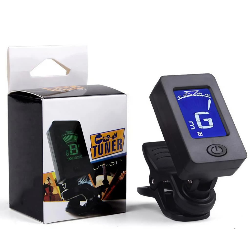 Afinador Digital para Violão Ukulele Guitarra Baixo Profissional