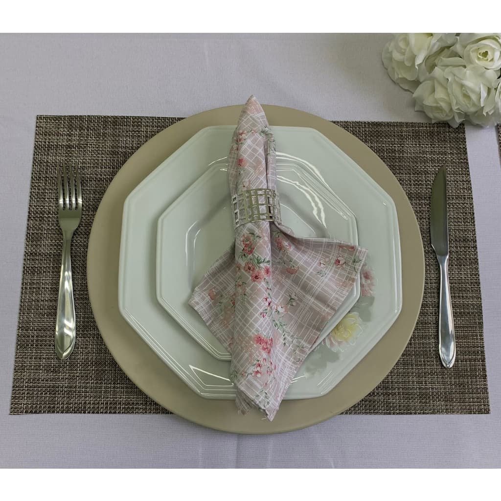 Jogo De Jantar 30 Pçs Prisma Dec.Romântica Porcelana Schmidt