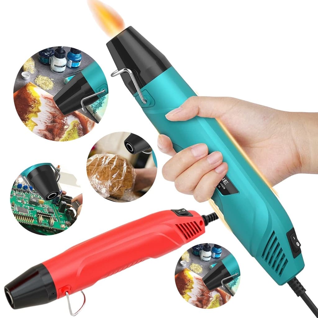 Soprador Térmico Pistola De Ar Quente Calor Para Resina Portátil 320W 250°C 220v (Envio Imediato e Expresso)