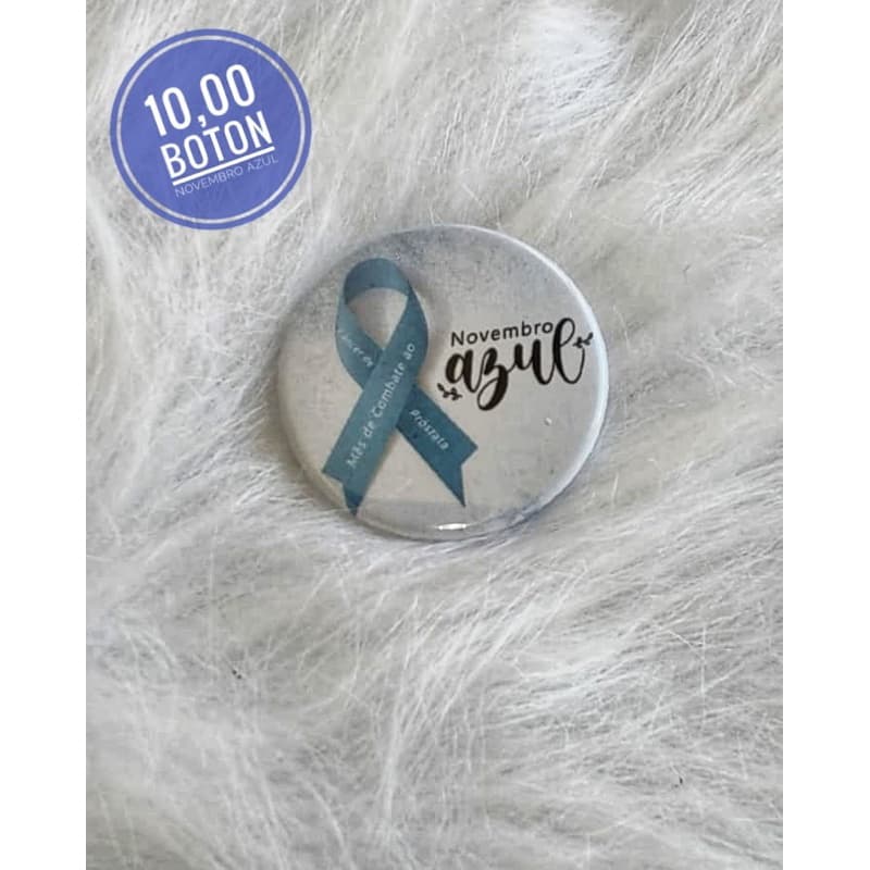 Boton Novembro Azul