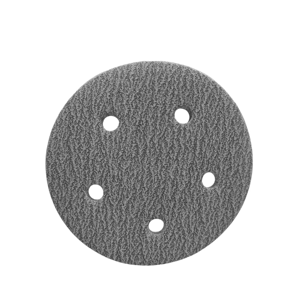 30 Discos de  Lixa 125mm 5 Furos para Lixadeira Roquite - Escolha o Grão