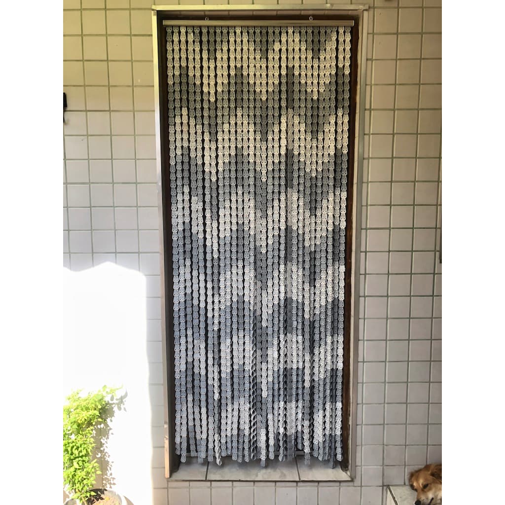 Cortina Italiana para porta (cozinha/quintal/sala/quarto)  2,10x0,82 -  VARIAS CORES